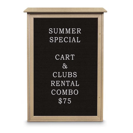 United Visual Products Indoor Enclosed Combo Board, 72"x36", White Frame/Burgundy & Blue Spruce UVCB7236W-BURGUN-BLSPRU
